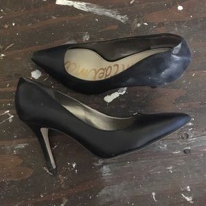 SALE Sam Edelman Black Pointed Toe Heels 8 1/2